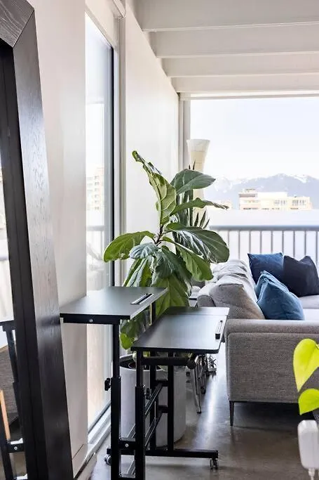 דירה וונקובר Cozy 1Br With Ac, Chinatown, Rogers Arena, Seawall