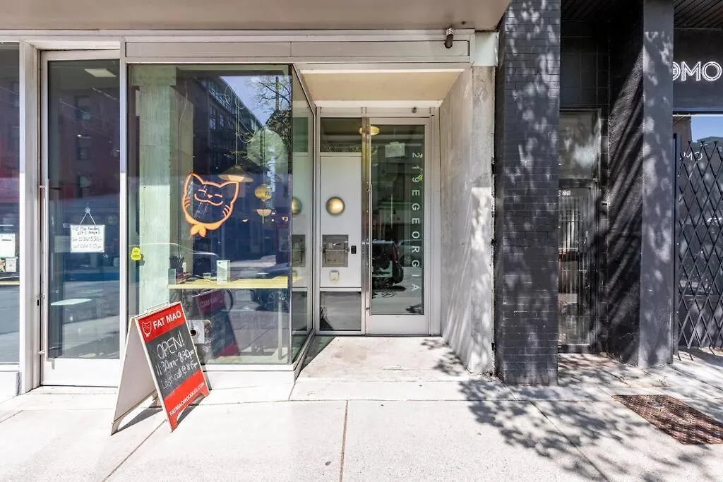 וונקובר Cozy 1Br With Ac, Chinatown, Rogers Arena, Seawall דירה